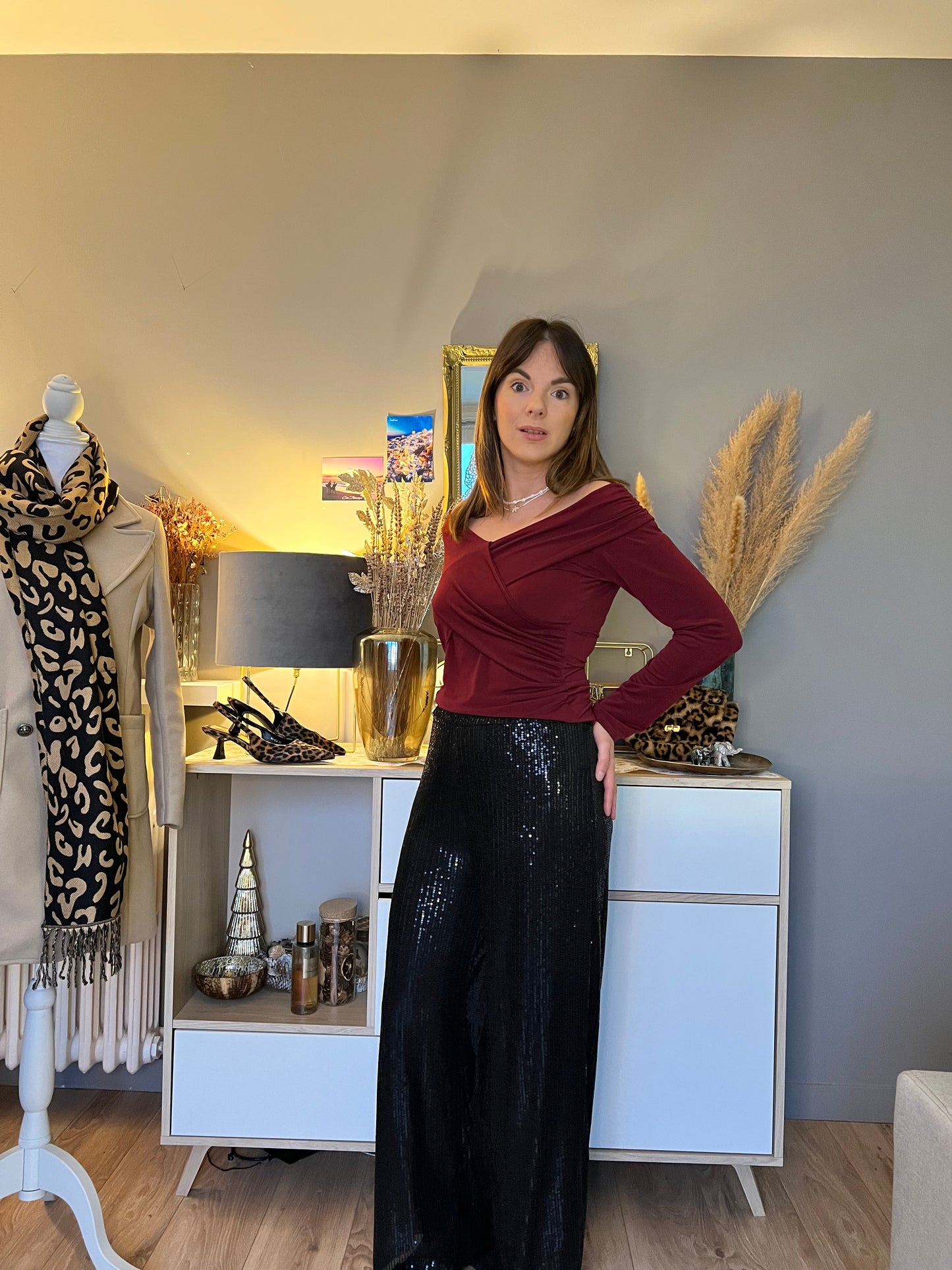 Pantalon sequins Marcel