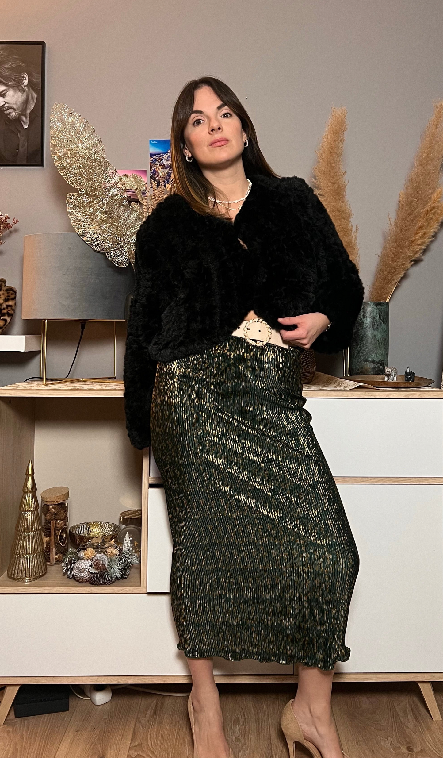 Jupe pailletée Colette