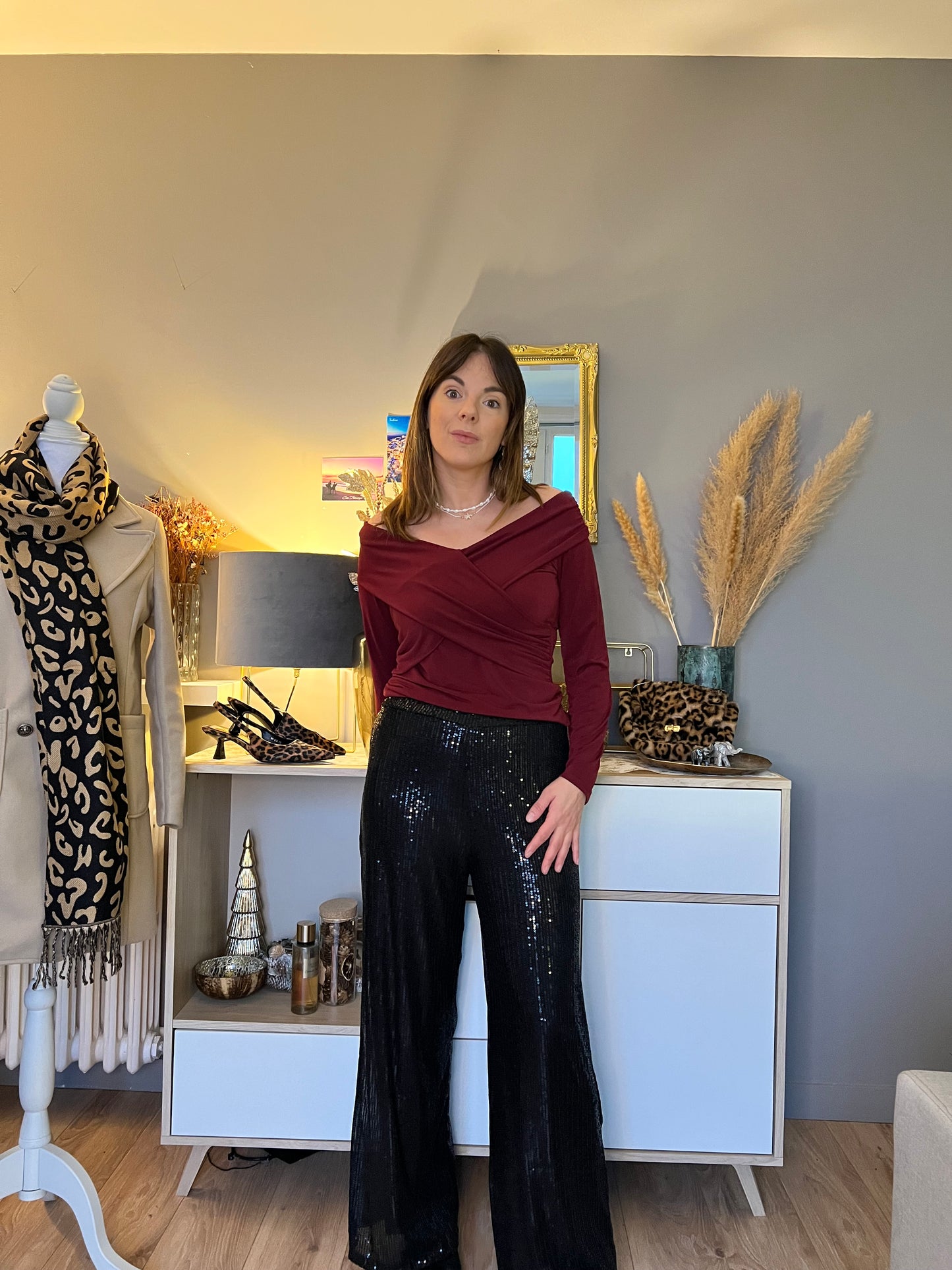 Pantalon sequins Marcel