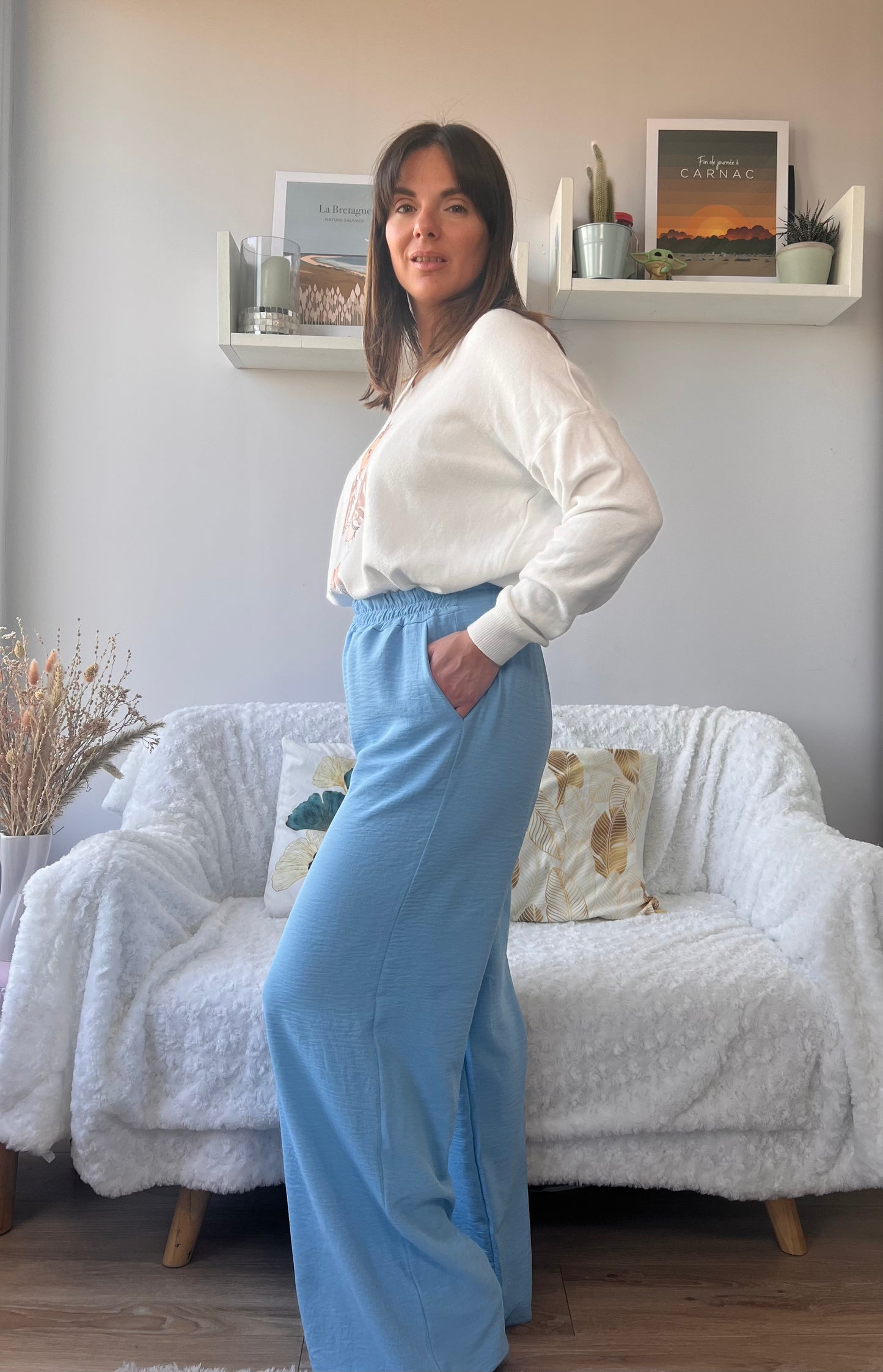 Pantalon fluide Elvire