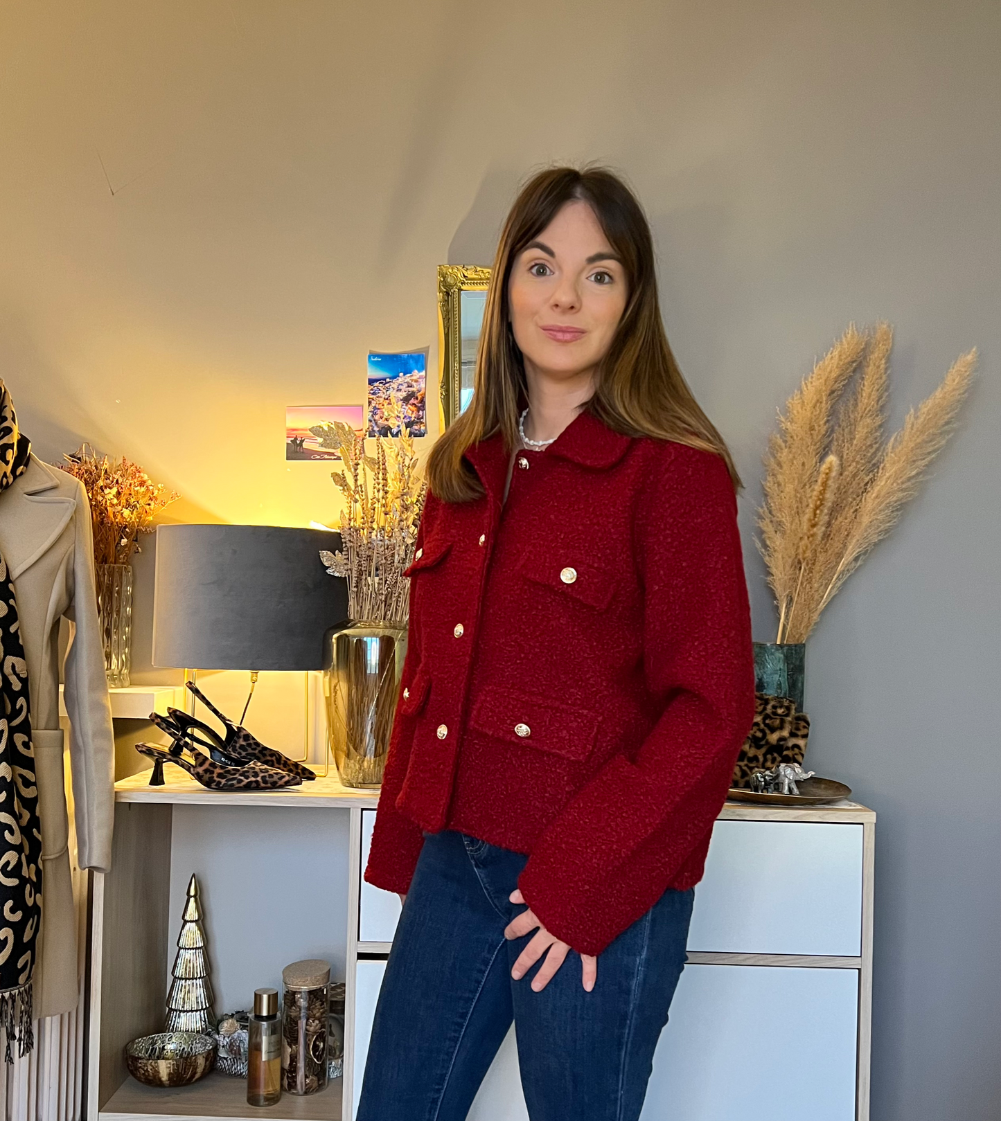 Veste bouclée Lison