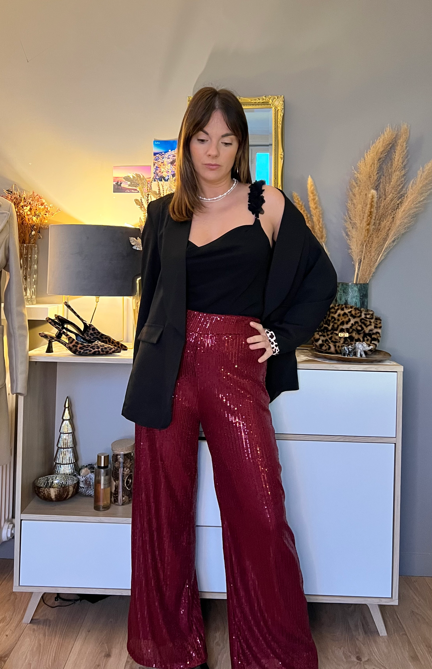 Pantalon sequins Marcel