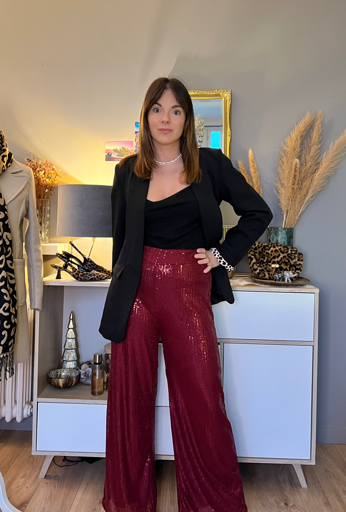 Pantalon sequins Marcel