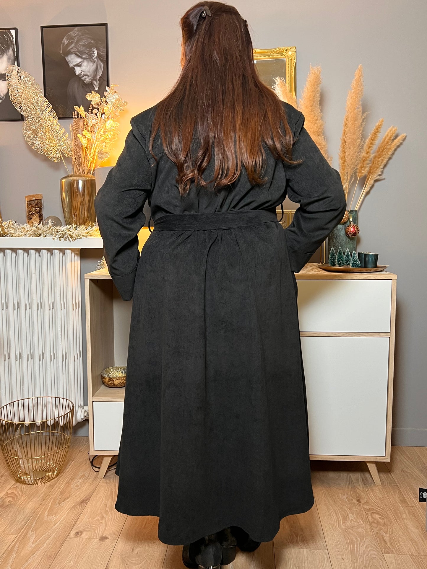 Robe velours grande taille Anna