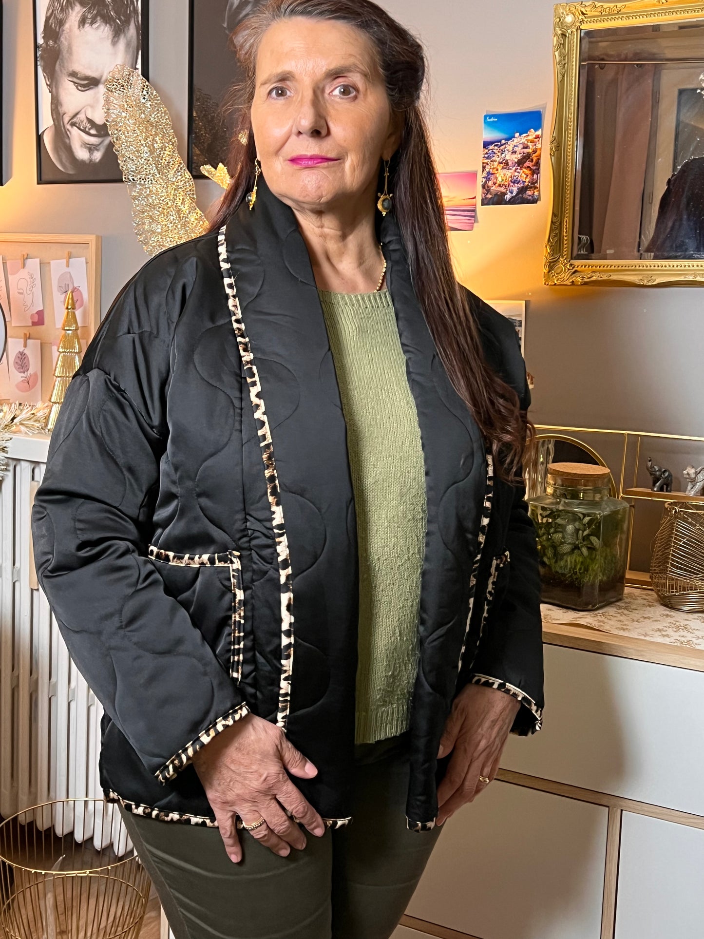 Veste doudoune grande taille Christine
