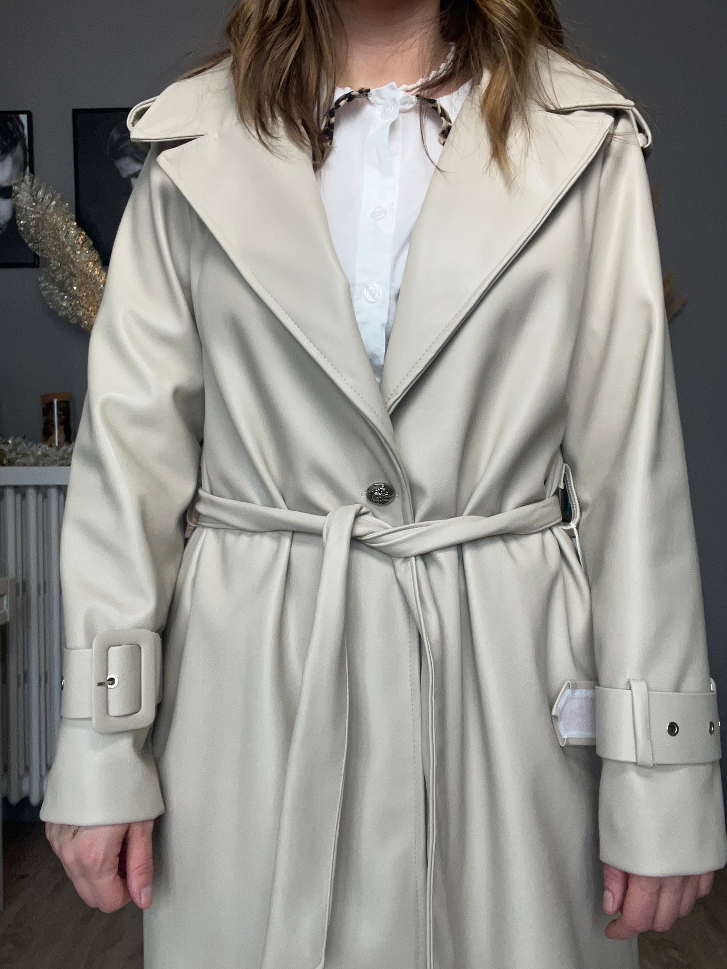 Trench similicuir Eva