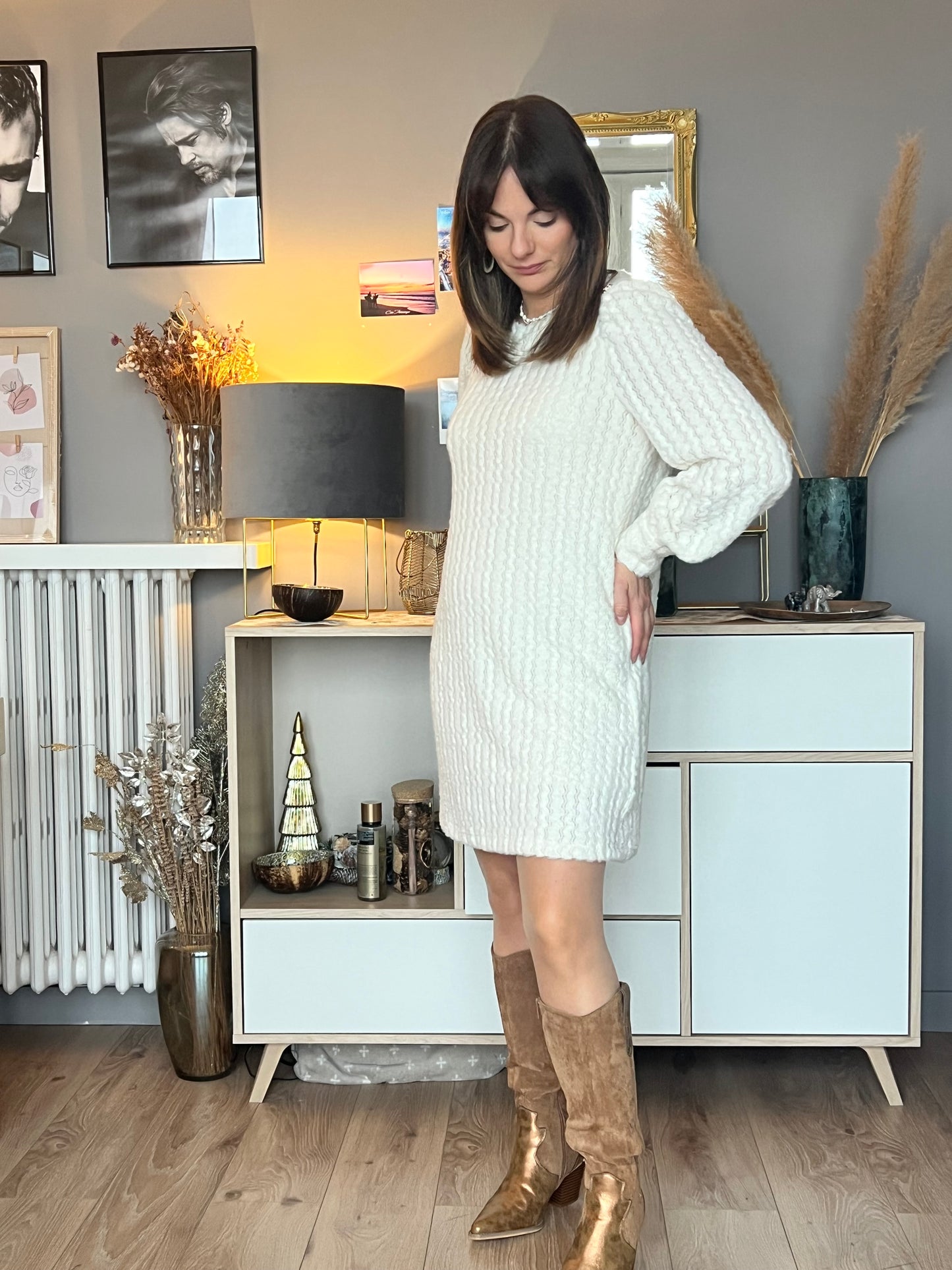 Robe pull moumoute Emma