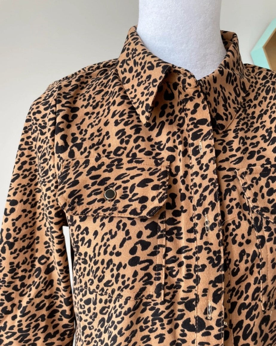 Surchemise motifs léopard