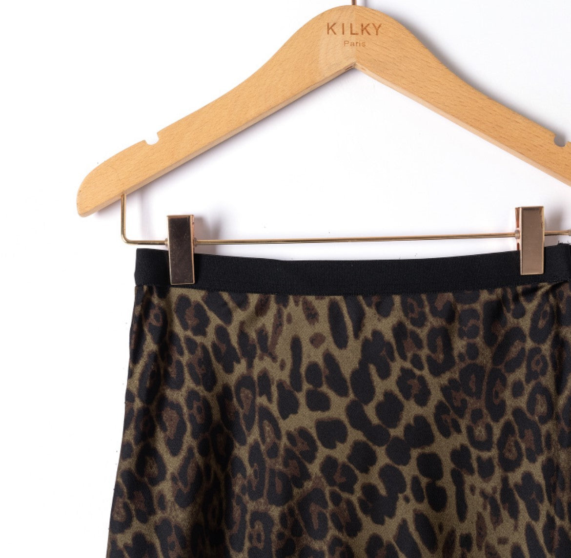 Jupe longue léopard Alba