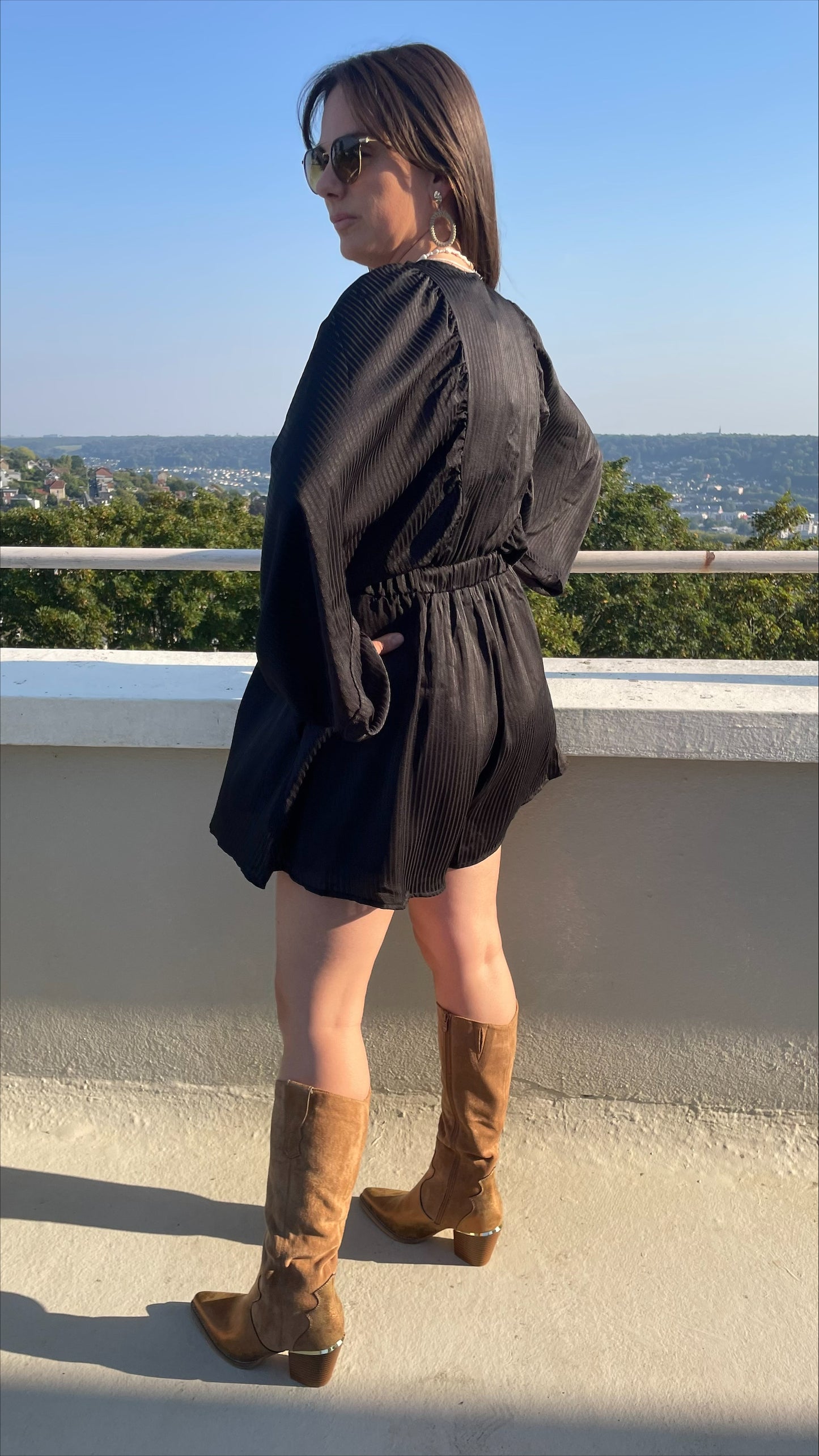 Combishort décolletée Capucine