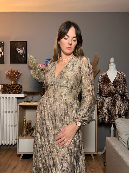 Robe longue scintillante Noëlle